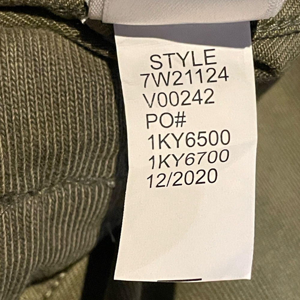 Lucky Brand Elastic Waist Pull-On Jogger Pants Streetwear Olive Green sz Small - Picture 8 of 9